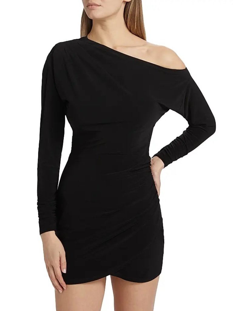 Ramy Brook Haisley Gathered Minidress
